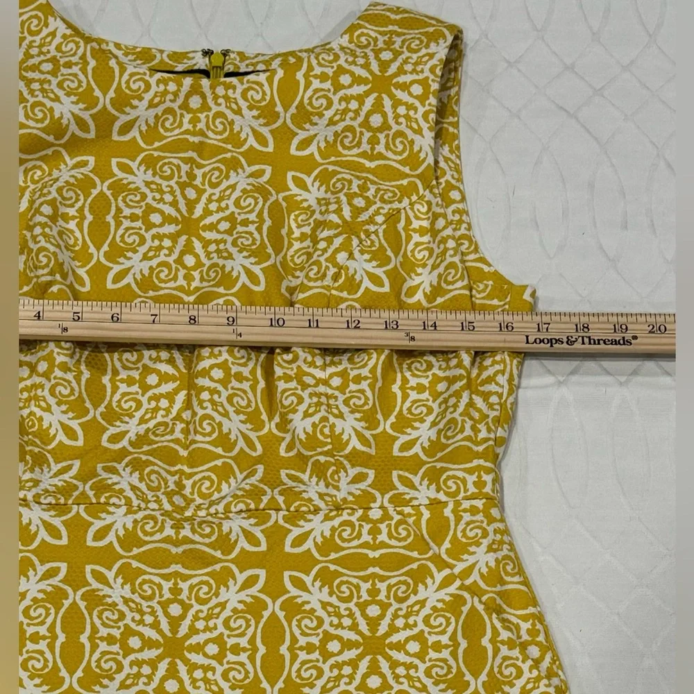 Women’s Boden Talia Mimosa Woodblock Print
Sleeveless Dress Size 8 - Picture 6 of 12